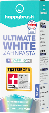 Zahnpasta Ultimate White + Hyaluron, 75 ml