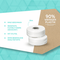 Zahnseide Clean gewachst Nachfüller (2x40 m), 80 m
