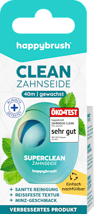 Tandzijde Schoon gewaxt, 40 m