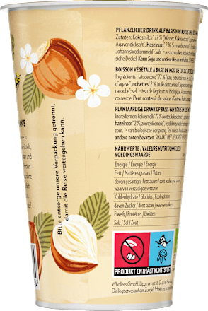 Pflanzendrink, Shake Roasted Hazelnut, 220 ml