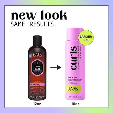 Shampoo curls + coconut oil, 473 ml