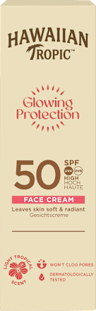 Sonnencreme Gesicht glowing protection LSF 50, 50 ml