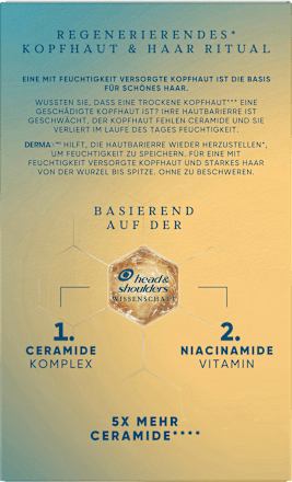 Kopfhautmaske DermaXPro Feuchtigkeits-Ritual inkl. Kopfhautmassager, 300 ml