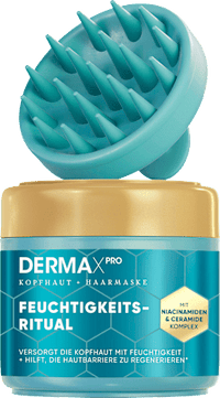 Kopfhautmaske DermaXPro Feuchtigkeits-Ritual inkl. Kopfhautmassager, 300 ml
