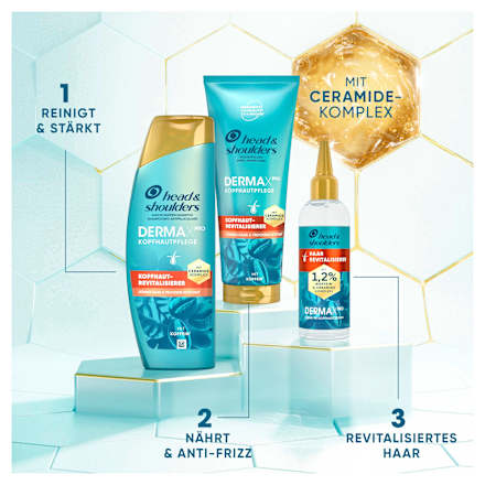 Leave-In Serum Derma x Pro Haar-Revitalisierer, 145 ml head&shoulders
