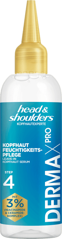 head&shoulders Leave-In Serum Derma x Pro Kopfhaut Feuchtigkeitspflege, 145 ml