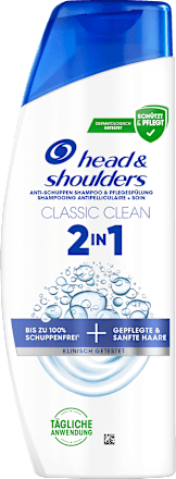 Shampoo anti-roos 2in1 Classic Clean, 250 ml
