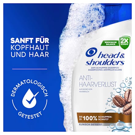 Anti-roos shampoo tegen haaruitval, 300 ml