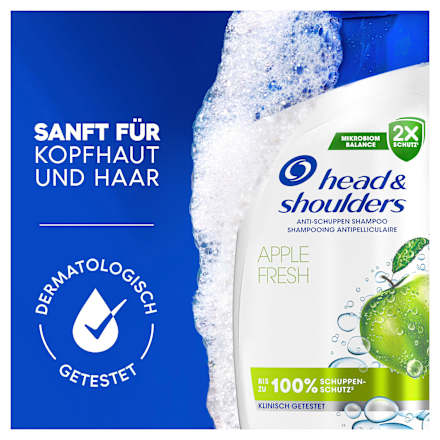 Shampoo anti-roos Apple Fresh, 300 ml