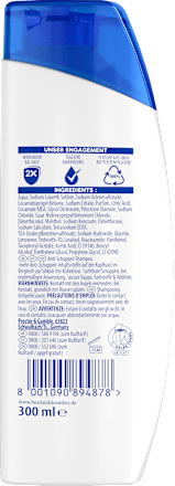 Anti-roosshampoo voor mannen, 300 ml