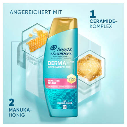 Shampoo Derma x Pro Gevoelige Verzorging, 250 ml
