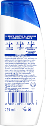 Shampoo & Conditioner 2in1 Anti-Schuppen Classic Clean, 225 ml