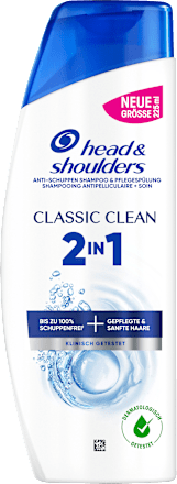 Shampoo & Conditioner 2in1 Anti-Schuppen Classic Clean, 225 ml