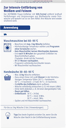 Power-Entfärber Intensiv für Verfärbungen & Vergrauungen, 250 g Heitmann
