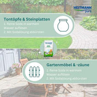 Reine Soda Pulver Multifunktional, 500 g HEITMANN pure