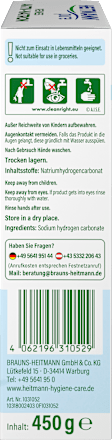 Zuiver actief zuiveringszoutpoeder, 450 g