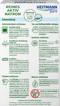 Zuiver actief zuiveringszoutpoeder, 450 g