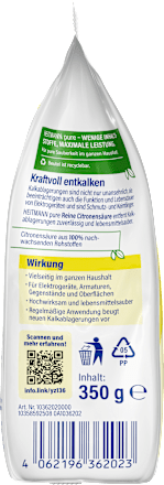 Zitronensäure Pulver, 350 g