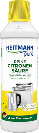Zitronensäure rein flüssig, 500 ml HEITMANN pure