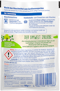 Waschmittel Brillantweiss Vorhänge & Gardinen, 50 g Heitmann