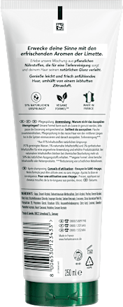 Conditioner Limettenduft, Tiefenreinigung & Glanz, 250 ml