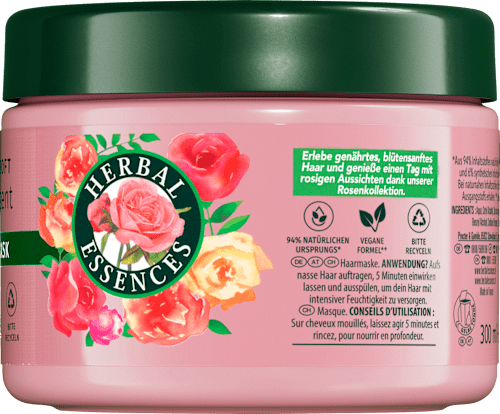 Haarmaske Blütensanft Rosenduft, 300 ml