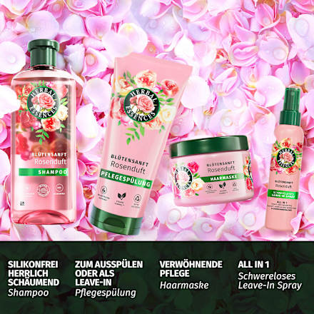 Leave-In Spray Blütensanft Rosenduft, 145 ml