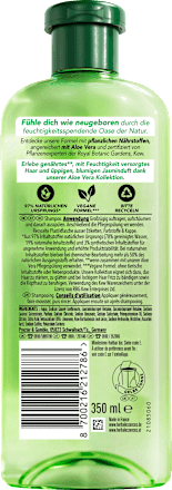 Shampoo Feuchtigkeit Aloe Vera, 350 ml