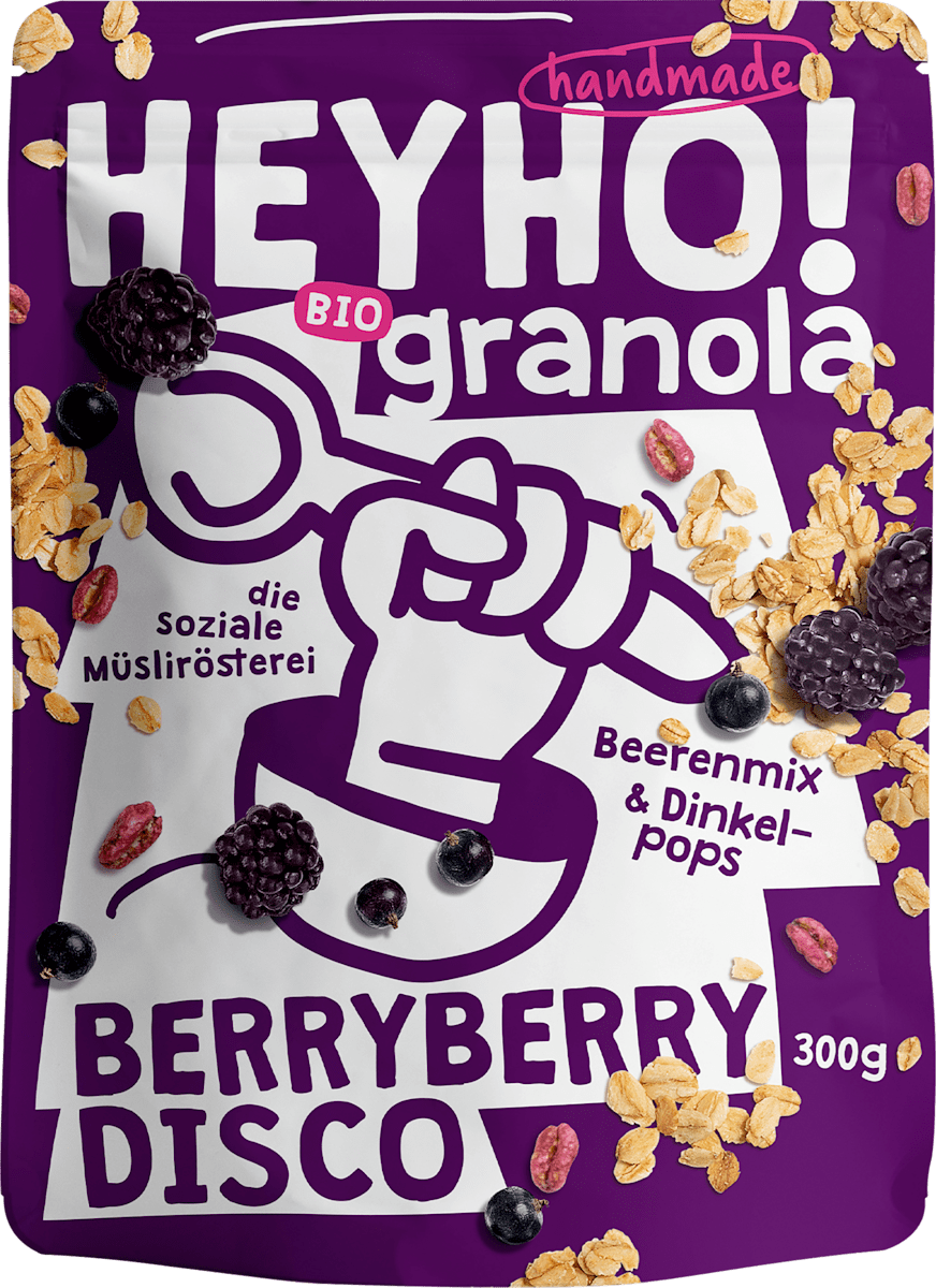HEYHO! Granola BerryBerry Disco, 300 g