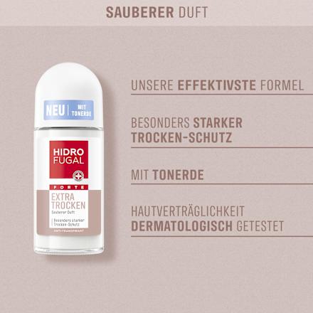 Antitranspirant Deo Roll-on Extra Trocken, 50 ml