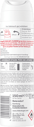 Antitranspirant Deospray Anti-Flecken, 150 ml