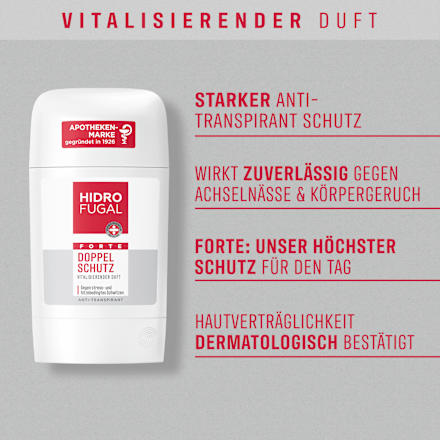 Antitranspirant Deostick Forte Doppelschutz, 50 ml