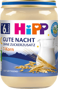 Abendbrei Gute Nacht 7-Korn ab dem 6. Monat, 190 g