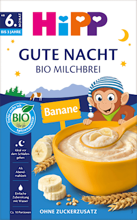 Abendbrei Milch Grieß Banane nach dem 6.Monat, 475 g