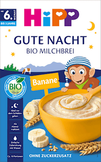 Abendbrei Milch Grieß Banane nach dem 6.Monat, 475 g