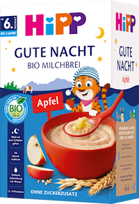 Abendbrei Milch Gute Nacht Hafer Apfel ab dem 6. Monat, 475 g