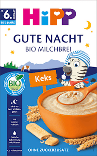 Abendbrei Milch Gute Nacht Kinderkeks ab dem 6.Monat, 475 g