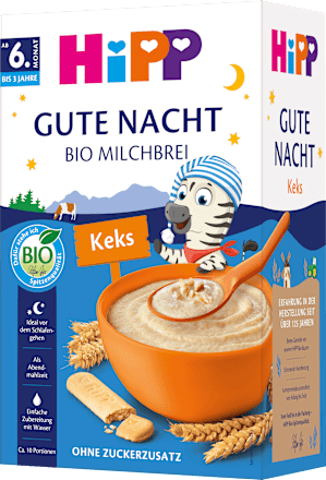 Abendbrei Milch Gute Nacht Kinderkeks ab dem 6.Monat, 475 g
