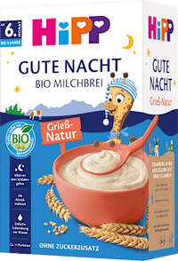 Abendbrei Milch Kindergrieß ab dem 6.Monat, 475 g