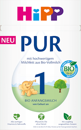 Anfangsmilch 1 PUR von Geburt an, 500 g