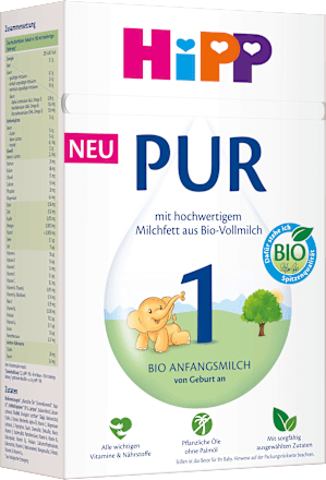 Anfangsmilch 1 PUR von Geburt an, 500 g