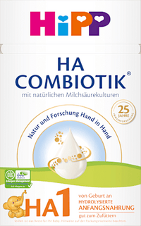 Anfangsmilch HA1 Combiotik von Geburt an, 600 g