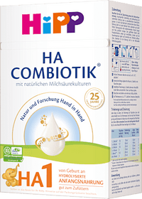 Anfangsmilch HA1 Combiotik von Geburt an, 600 g