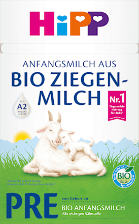 Anfangsmilch Pre aus Ziegenmilch von Geburt an, 400 g