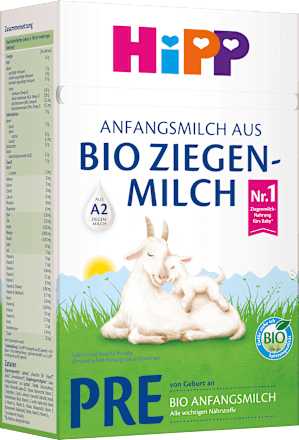 Anfangsmilch Pre aus Ziegenmilch von Geburt an, 400 g
