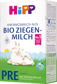 Anfangsmilch Pre aus Ziegenmilch von Geburt an, 400 g