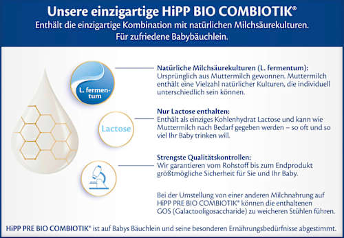 Anfangsmilch Pre Combiotik von Geburt an, 600 g