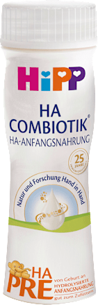 Anfangsmilch Pre HA Combiotik trinkfertig von Geburt an, 200 ml