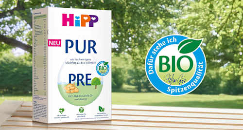 Anfangsmilch Pre PUR von Geburt an, 500 g