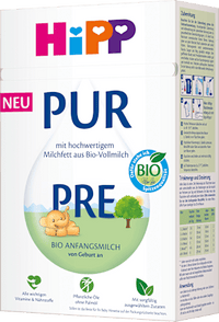 Anfangsmilch Pre PUR von Geburt an, 500 g